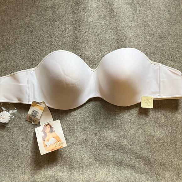 NWT: Lilyette by Maidenform - Convertible Strapless Bra (42DD) - Picture 7 of 12